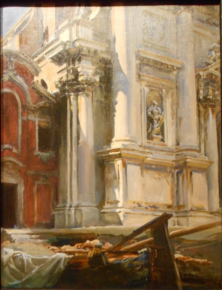 Corner of the Church of San Stae, Venice