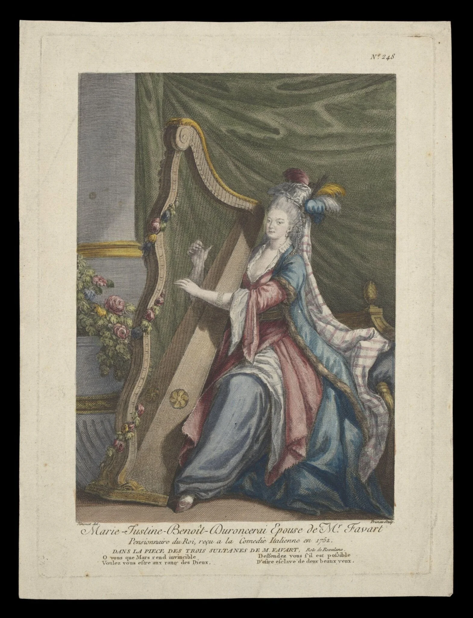 H Beard Print Collection, by Simonet, 1750
