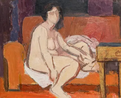NUD PE CANAPEA