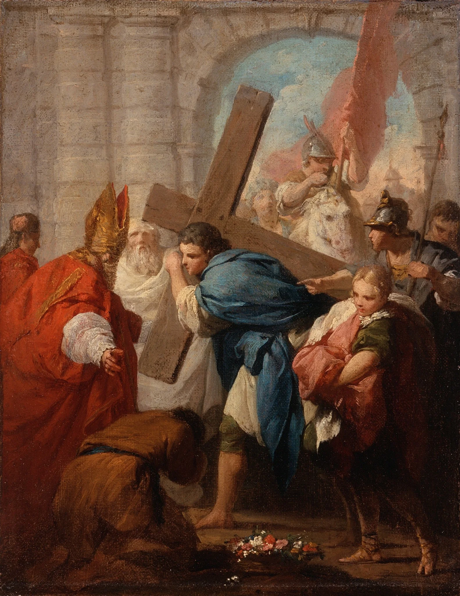 Heraclius Carrying the Cross