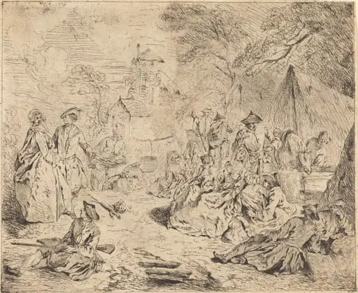 Troops Resting