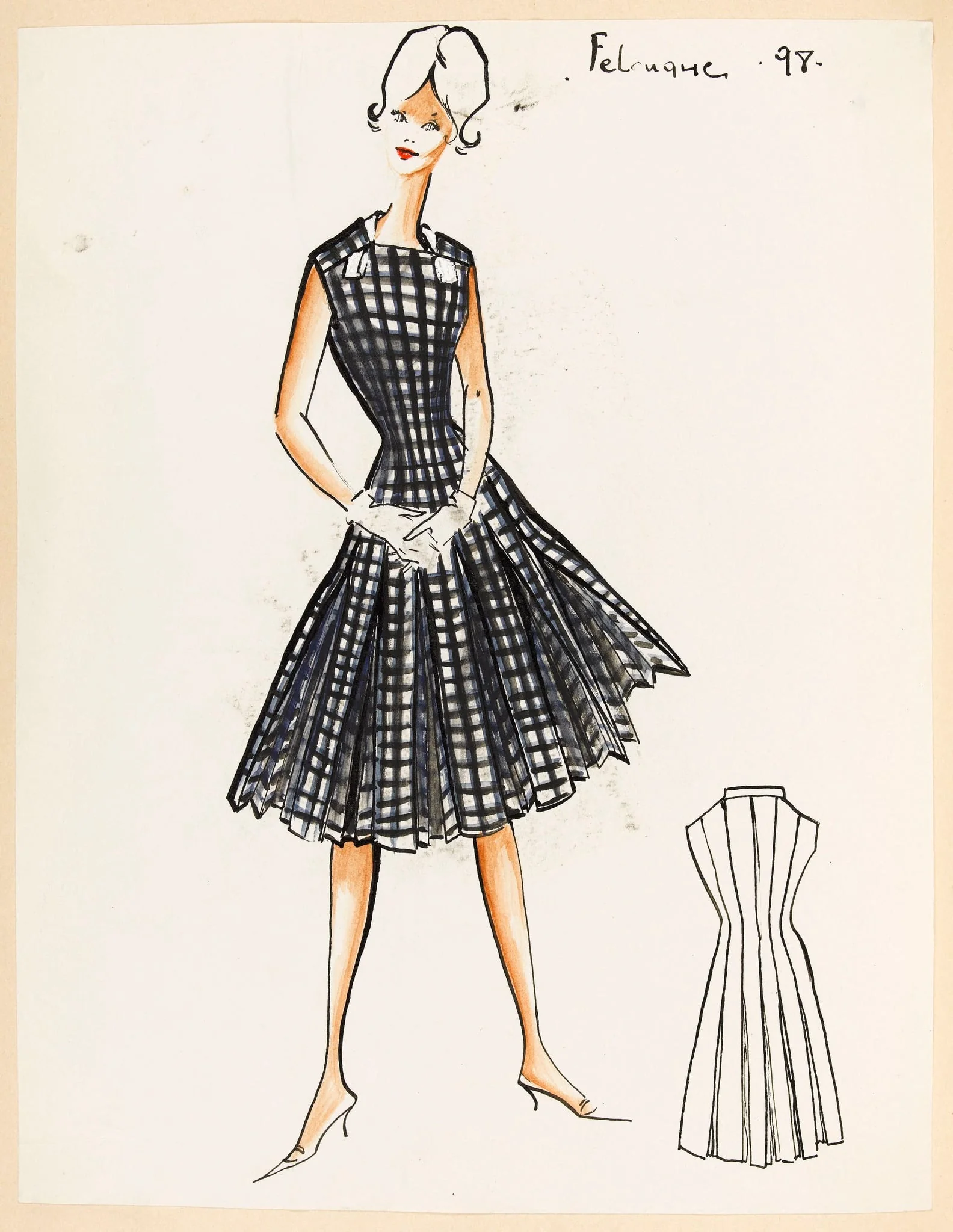 Felouque, by Carven, 1959