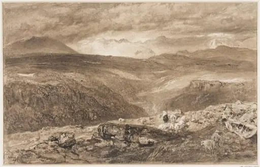 Mountains above Bettws-y-Coed