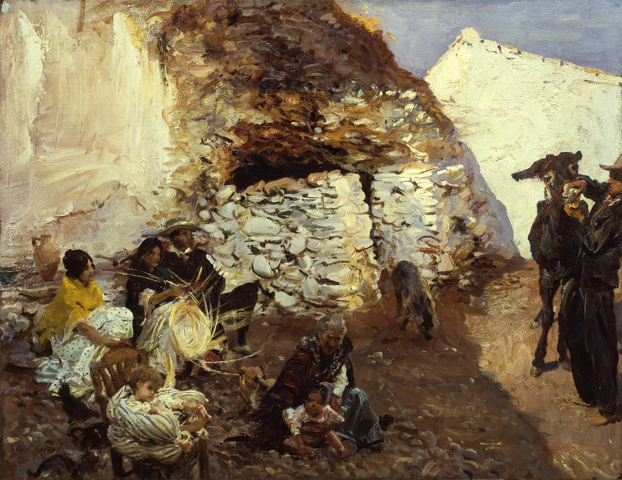 Gypsy Encampment, Granada, Spain