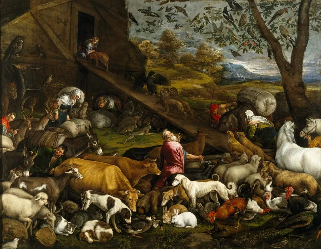 The Animals entering Noah’s Ark