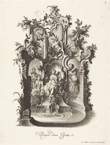Project d'une Grotte (Plan for a Grotto)
