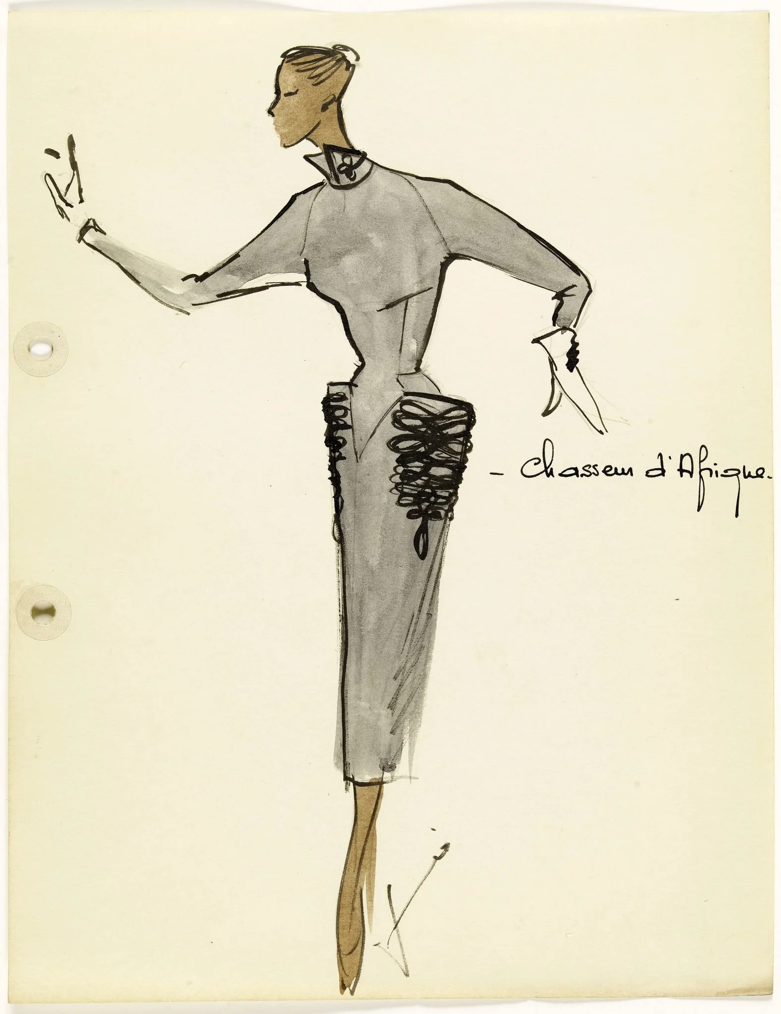 'Chasseur d'Afrique', by Carven, 1951