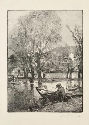 Un coin de l'Île de Billancourt