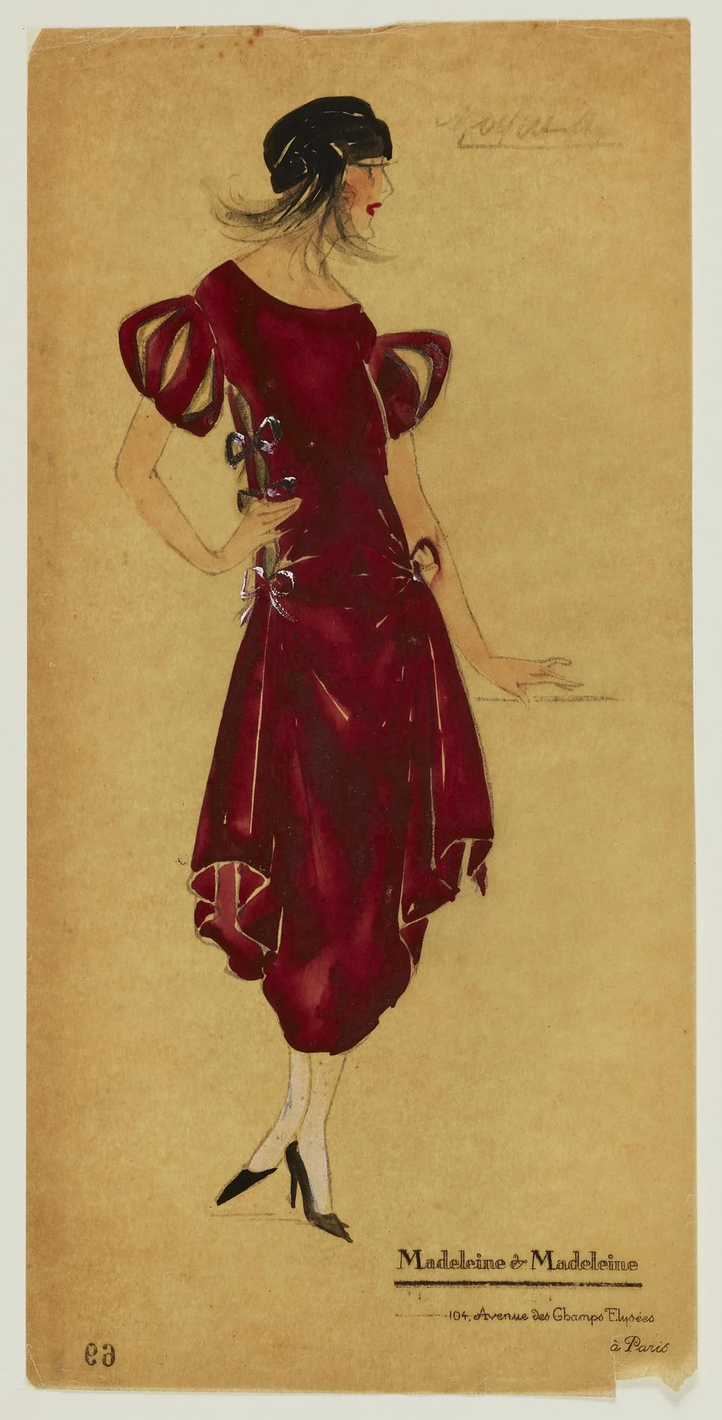 Moyen Age, by Madeleine & Madeleine, 1924