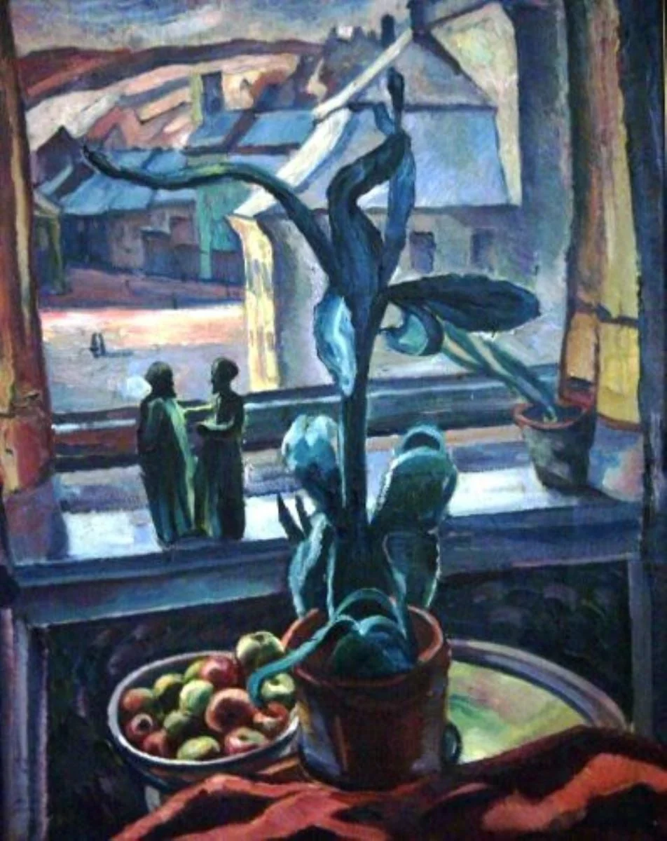 Natură moartă cu cactus, by Hans Eder, unspecified, 1929