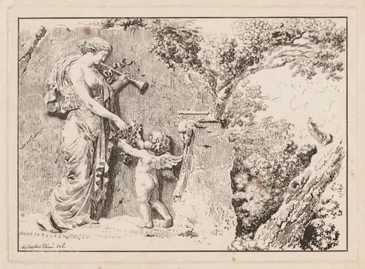 Composition with Figural Relief