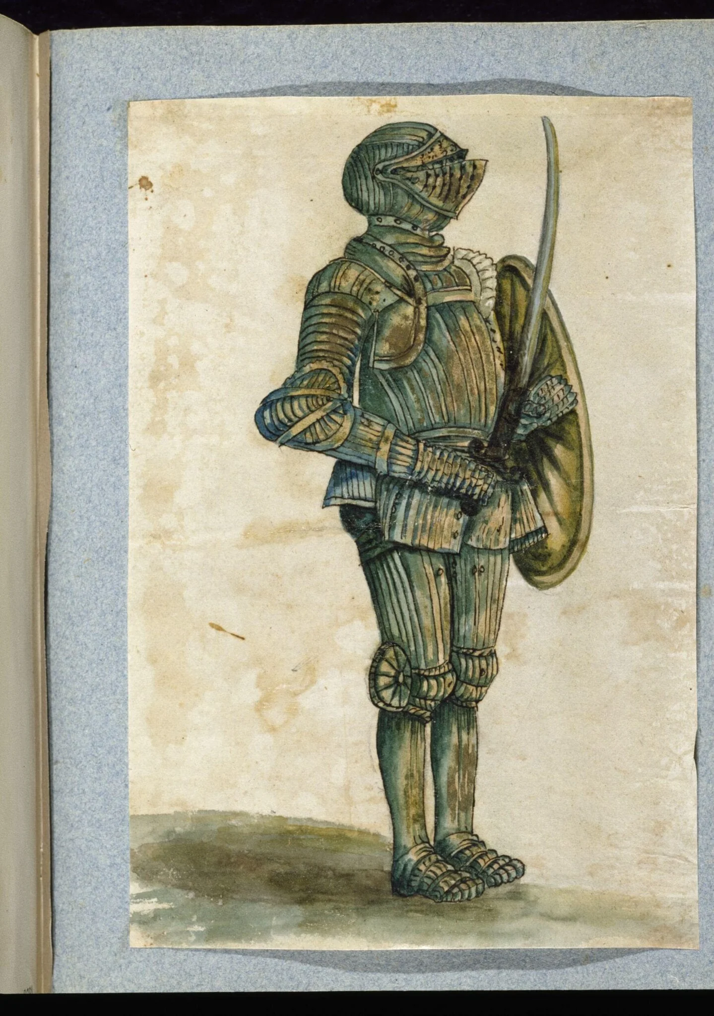 drawing from Ionides Album, by Unknown, 1850