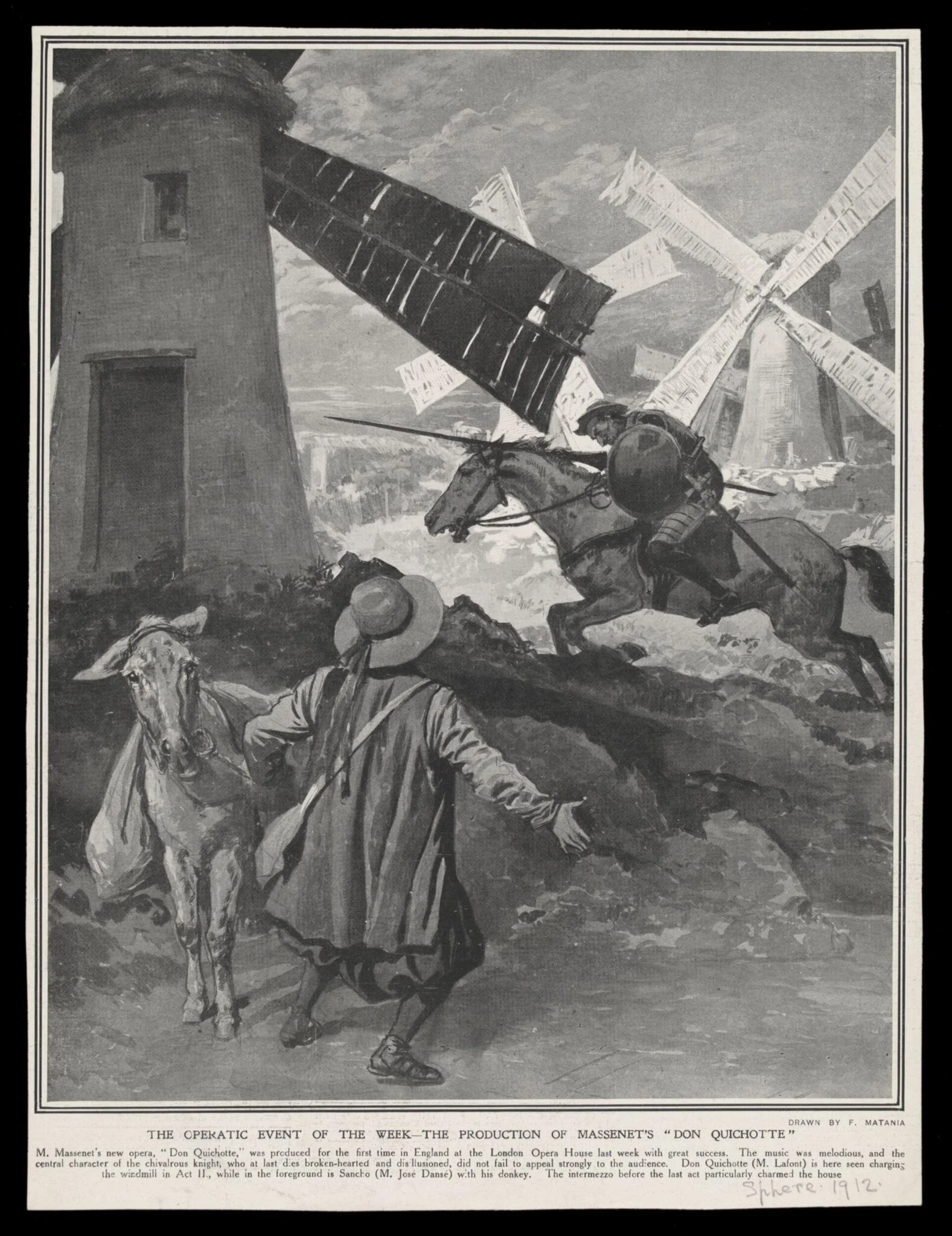 H Beard Print Collection, by Fortunino Matania, 1912
