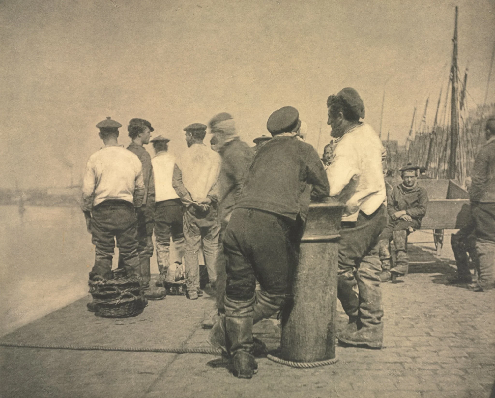 Boulogne Fisherman, by Paul Martin, 1897