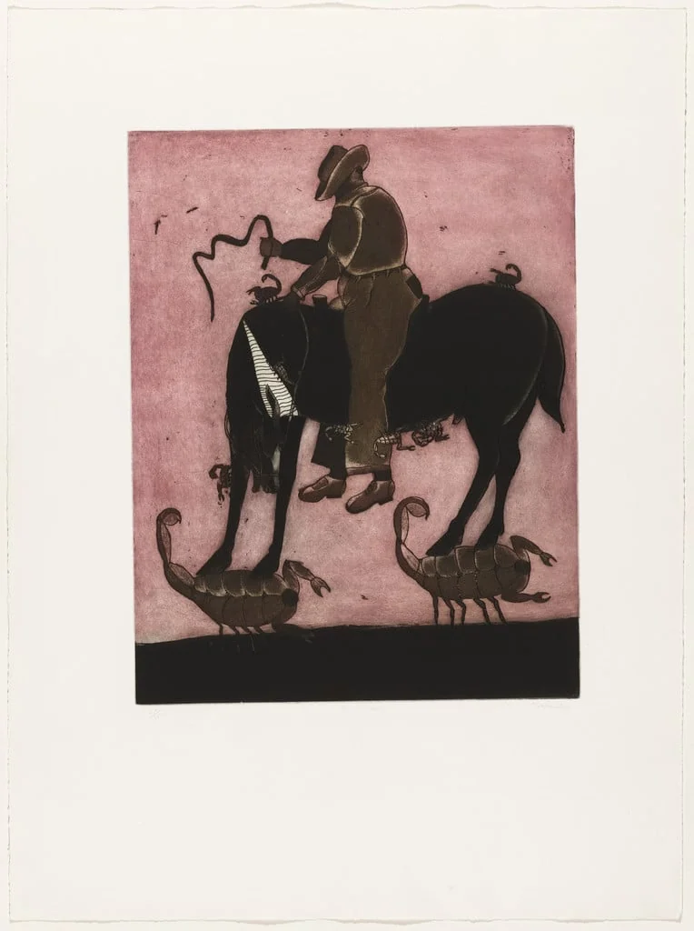 Untitled, by Francisco Toledo, ink, 1972