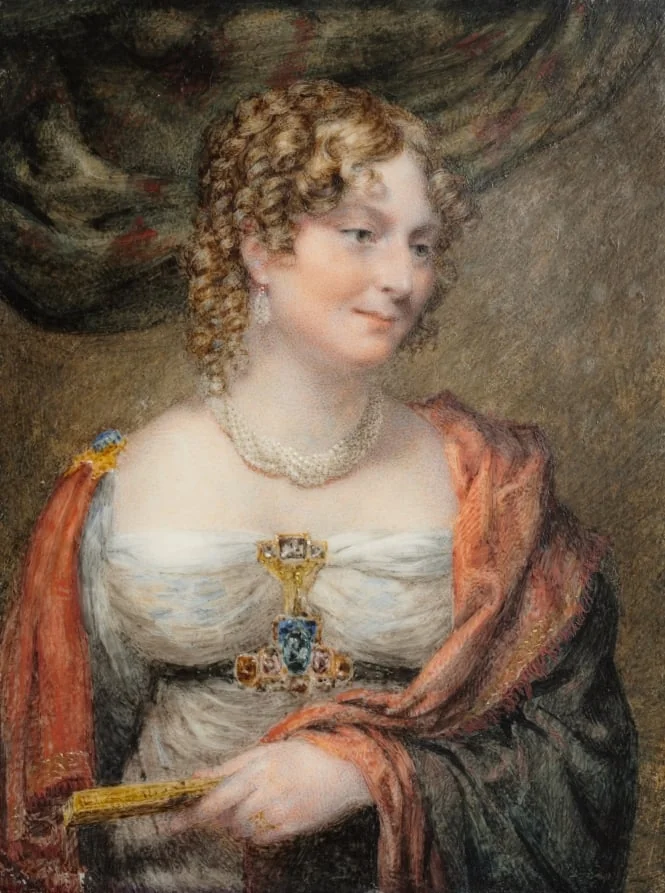 Portrait of Anne Law (née Towry), 1st Lady Ellenborough, by John Linnell, unspecified, 1821