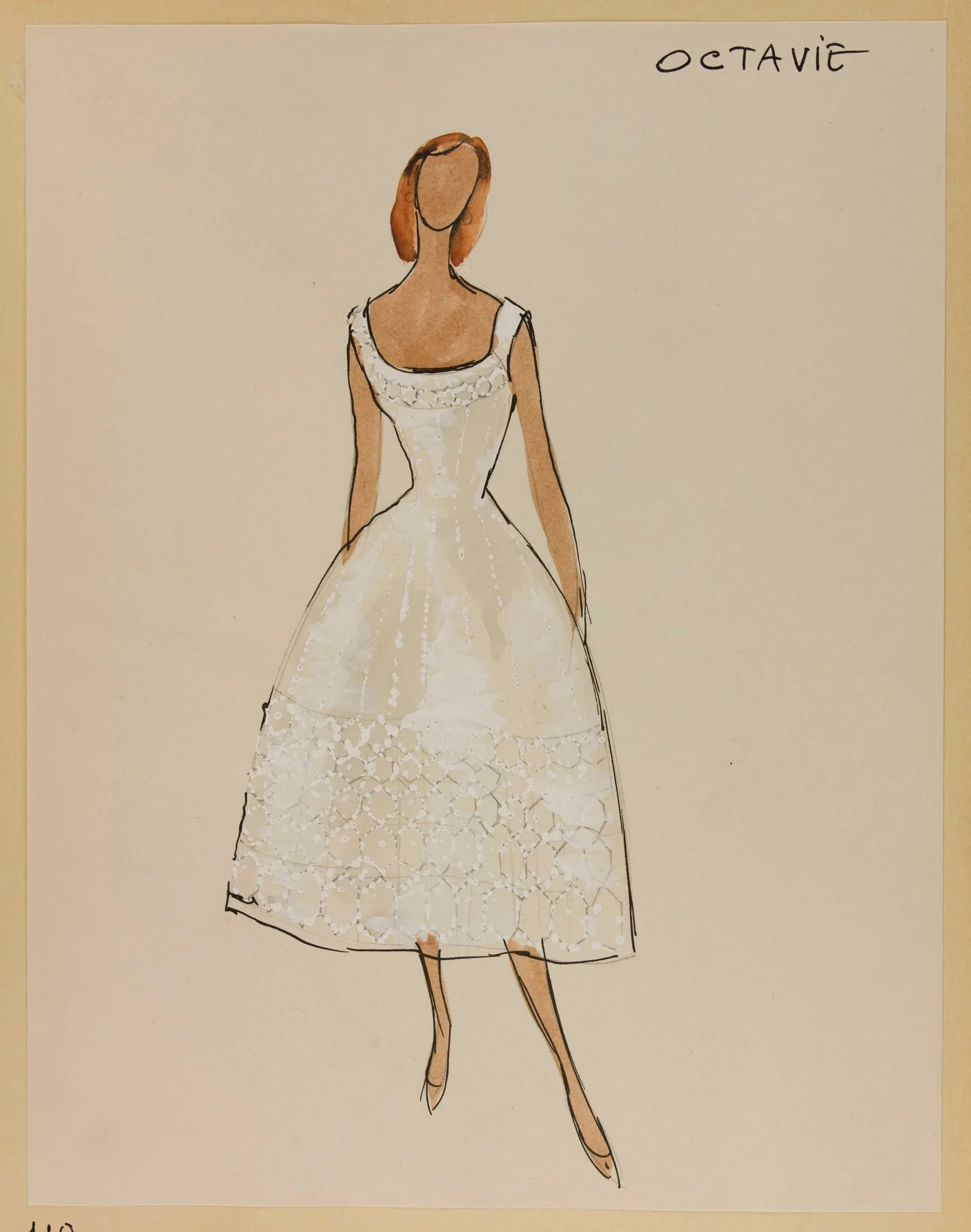 Octavie, by Marie-Louise Carven, 1955