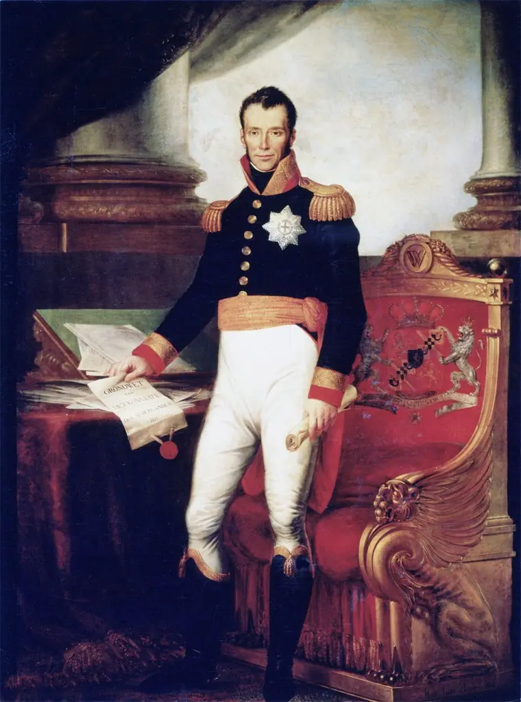 Portrait of King Willem I (1772-1843)
