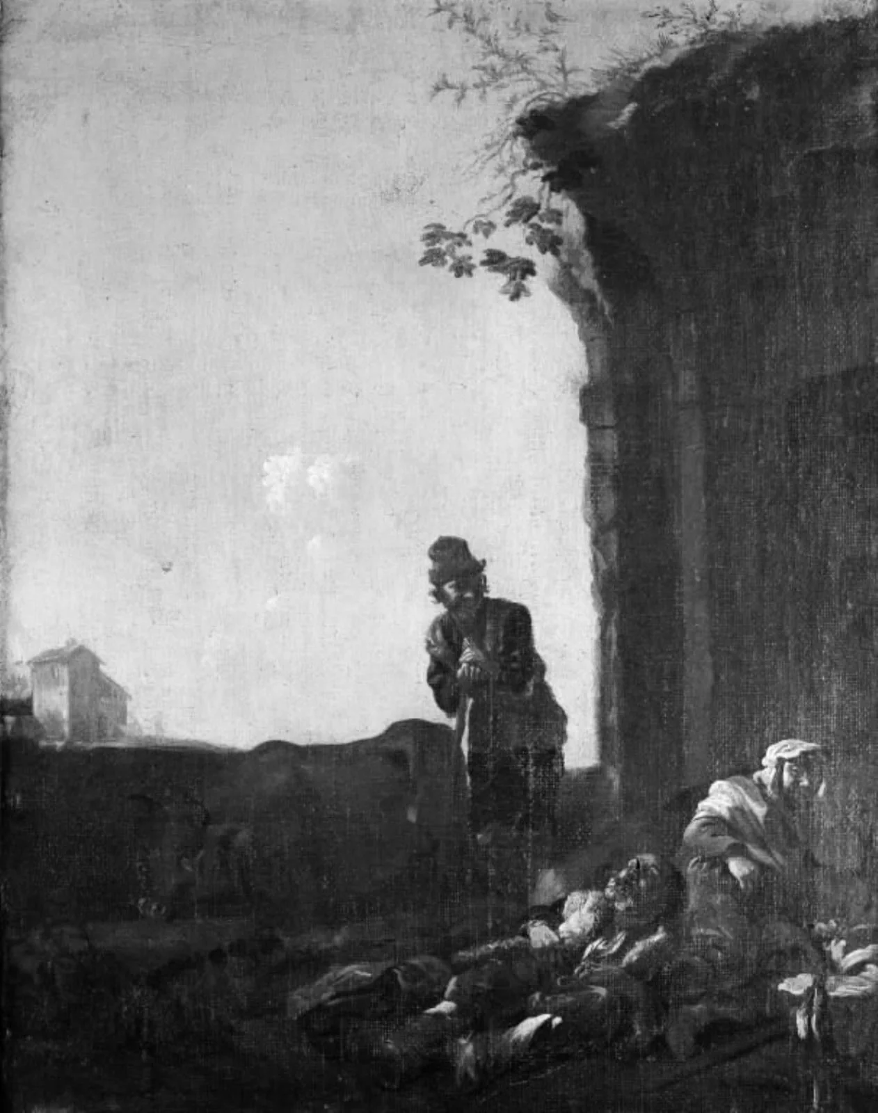 Italian Peasants, by Unknown, 1650