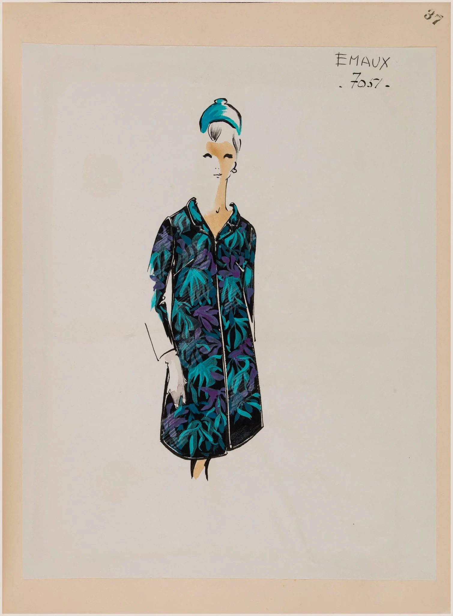 Emaux, by Marie-Louise Carven, 1965