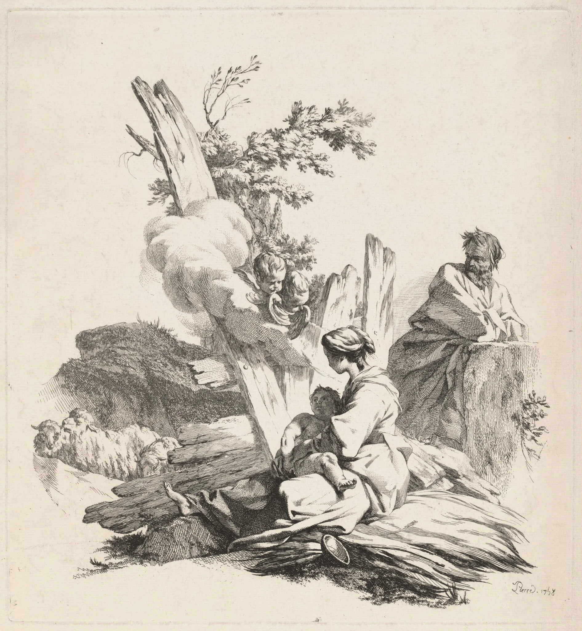 Rest on the Flight into Egypt