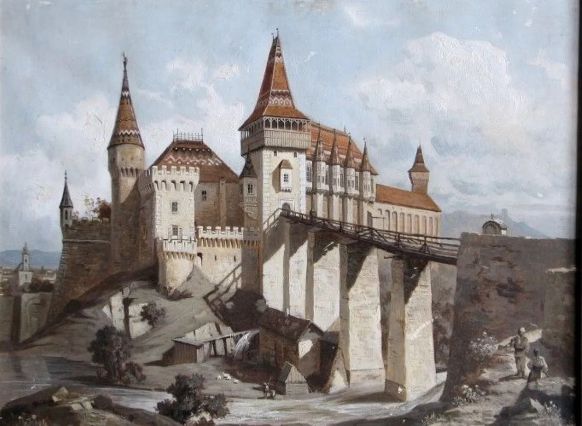 Castelul Hunedoara, by Ludwig Hans Fischer, unspecified