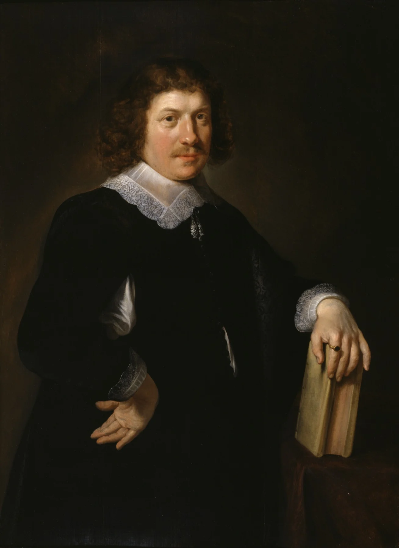 Portrait of a Husband, by Hendrick Bloemaert, oil, 1647