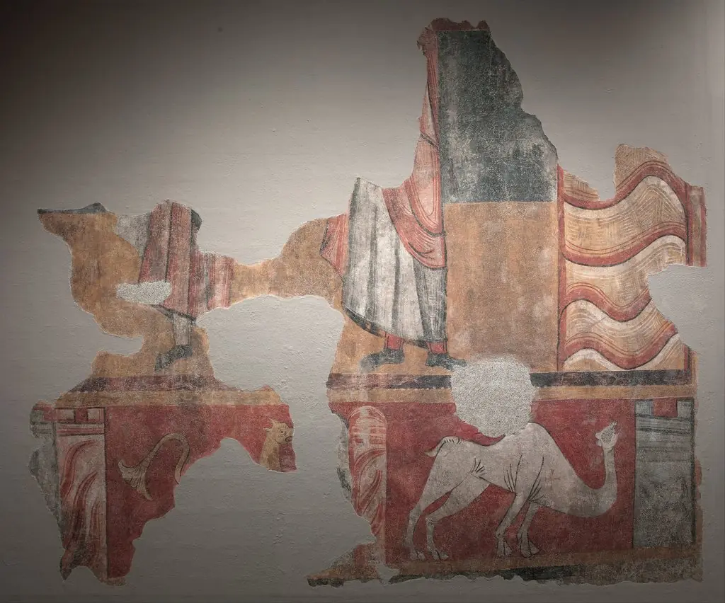 Figures, buildings and bestiary from Boí