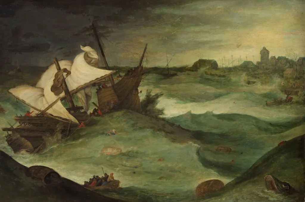 Storm at sea