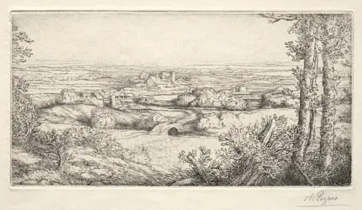 A Valley in Burgundy (Une Vallée en Bourgogne)