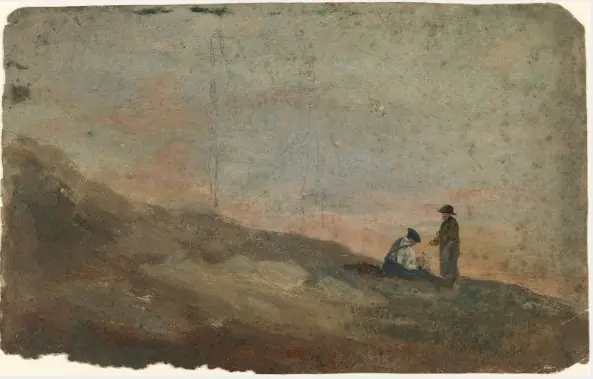 Figures against the Sky