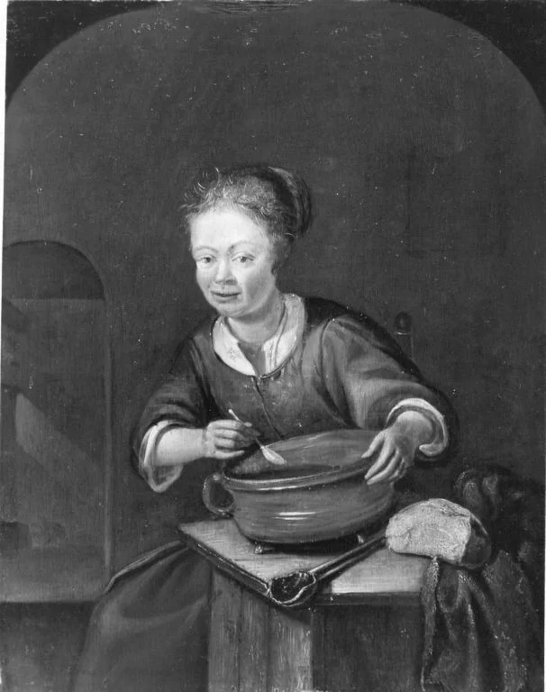 Küchenmädchen, by Norbert Grund, unspecified, 1742