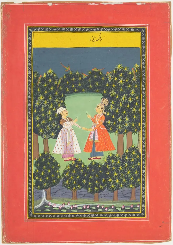 Two Princes in Forest Clearing