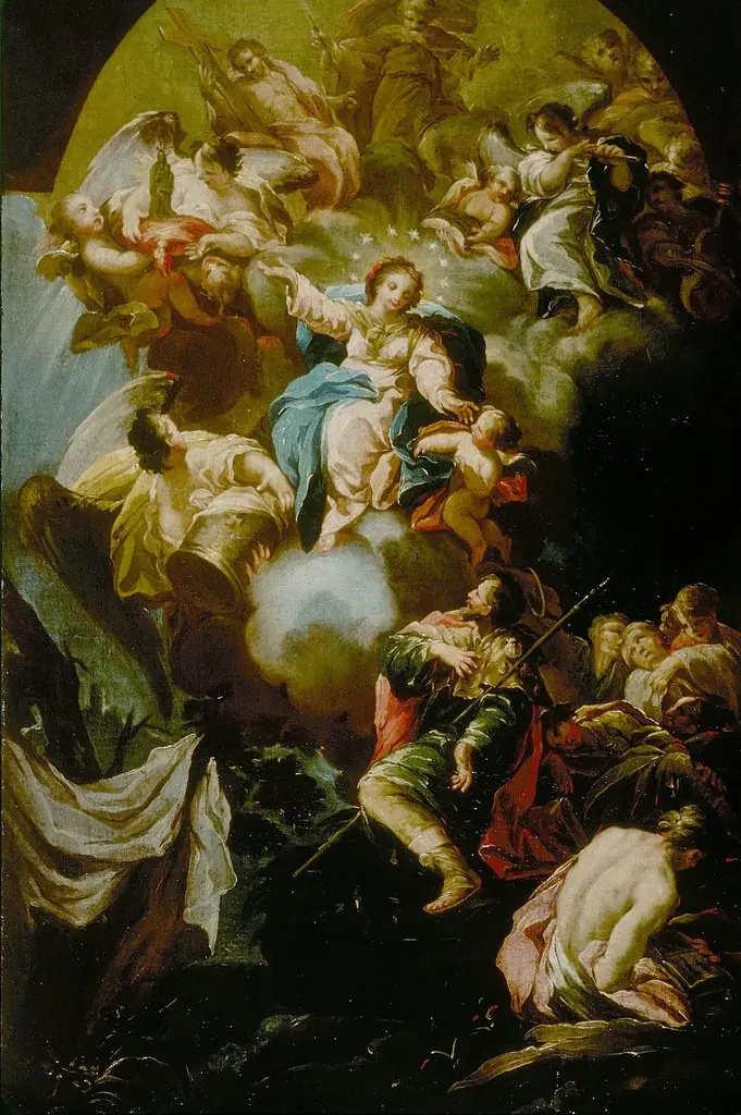 Saint Jame's Vision of the Virgin of the Pillar