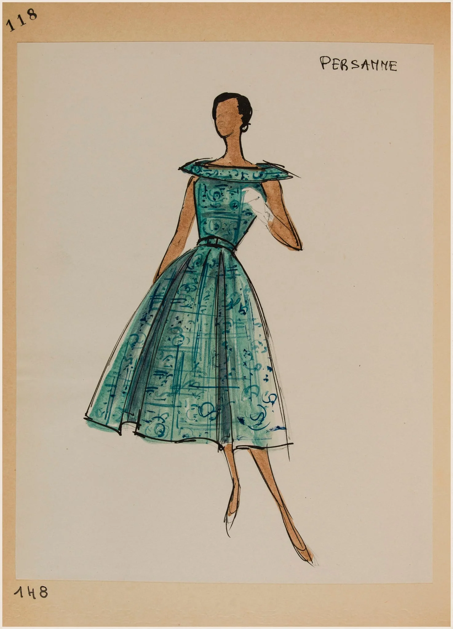 Persane, by Marie-Louise Carven, 1956