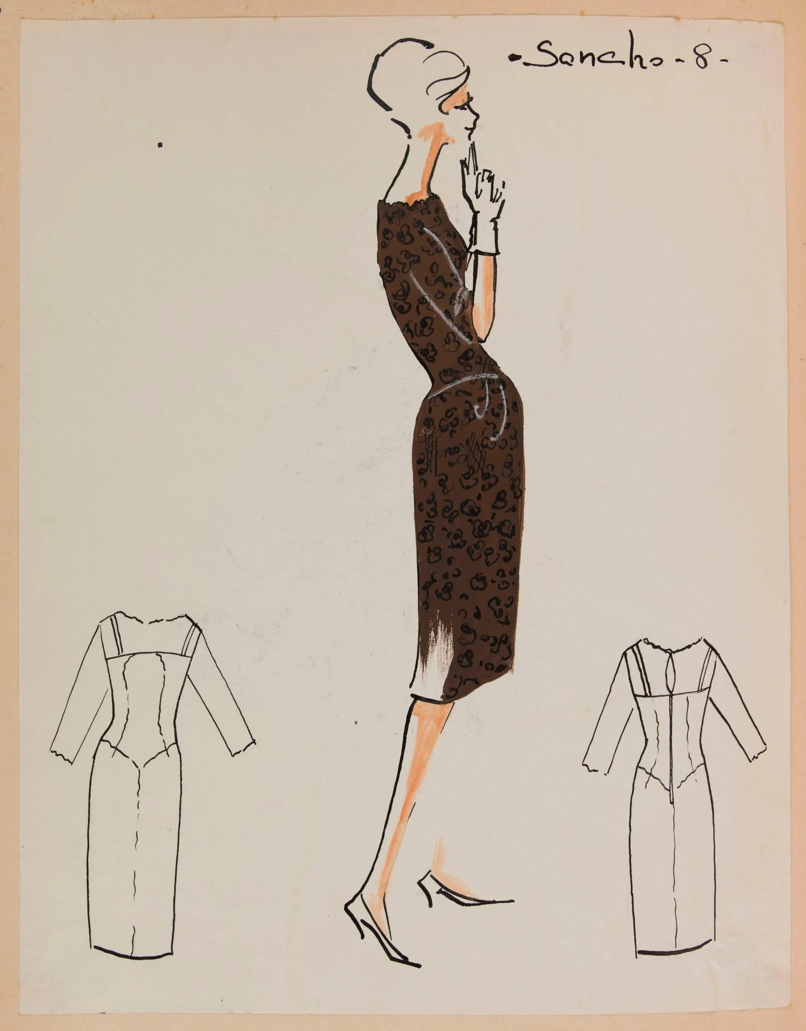 Sancho, by Marie-Louise Carven, 1958