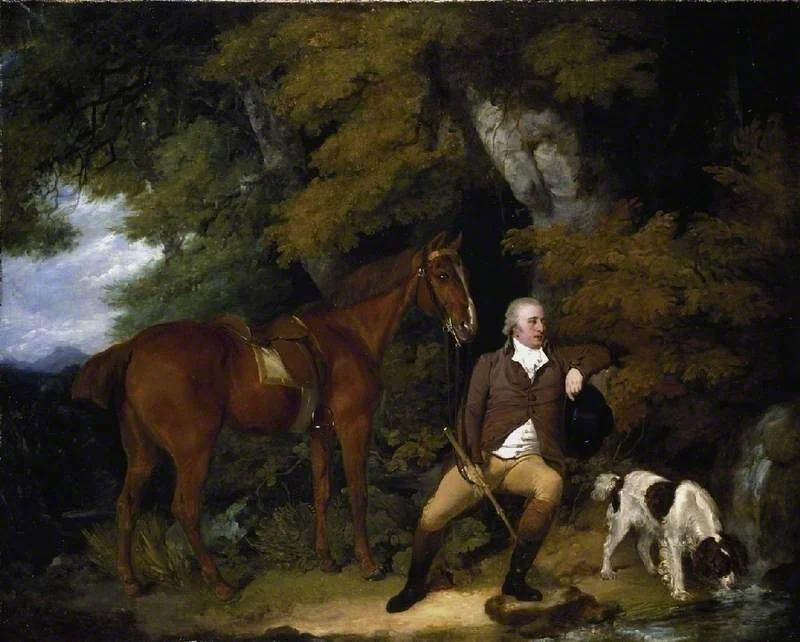 Benjamin Bond Hopkins, by Francis Wheatley, oil, 1796