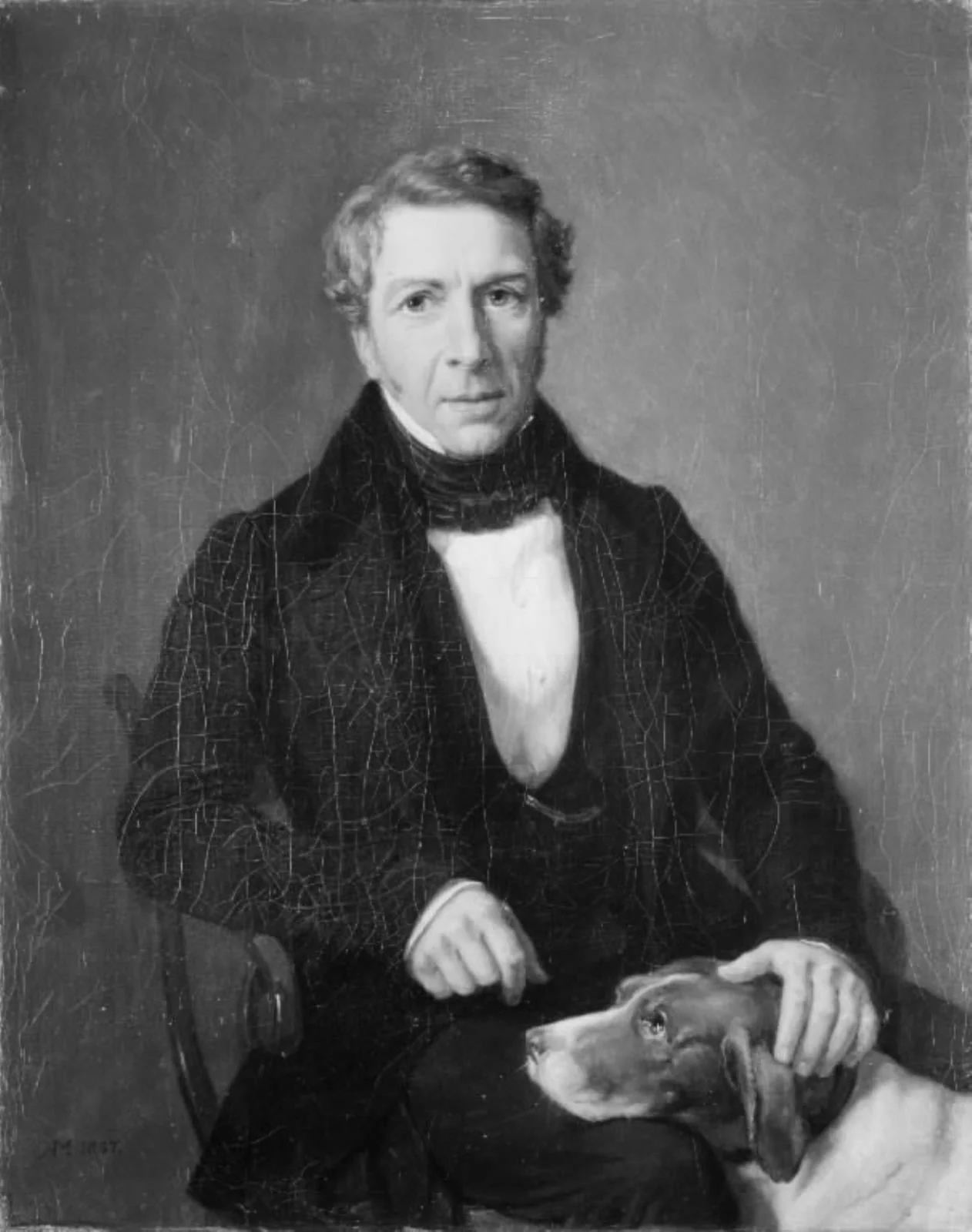 Konferensråd H.L. Frølich, by Unknown, 1837