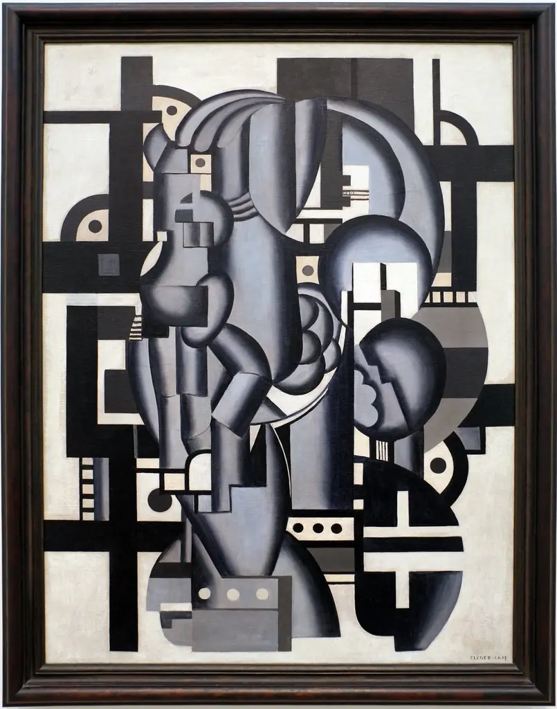 Composition in Blue