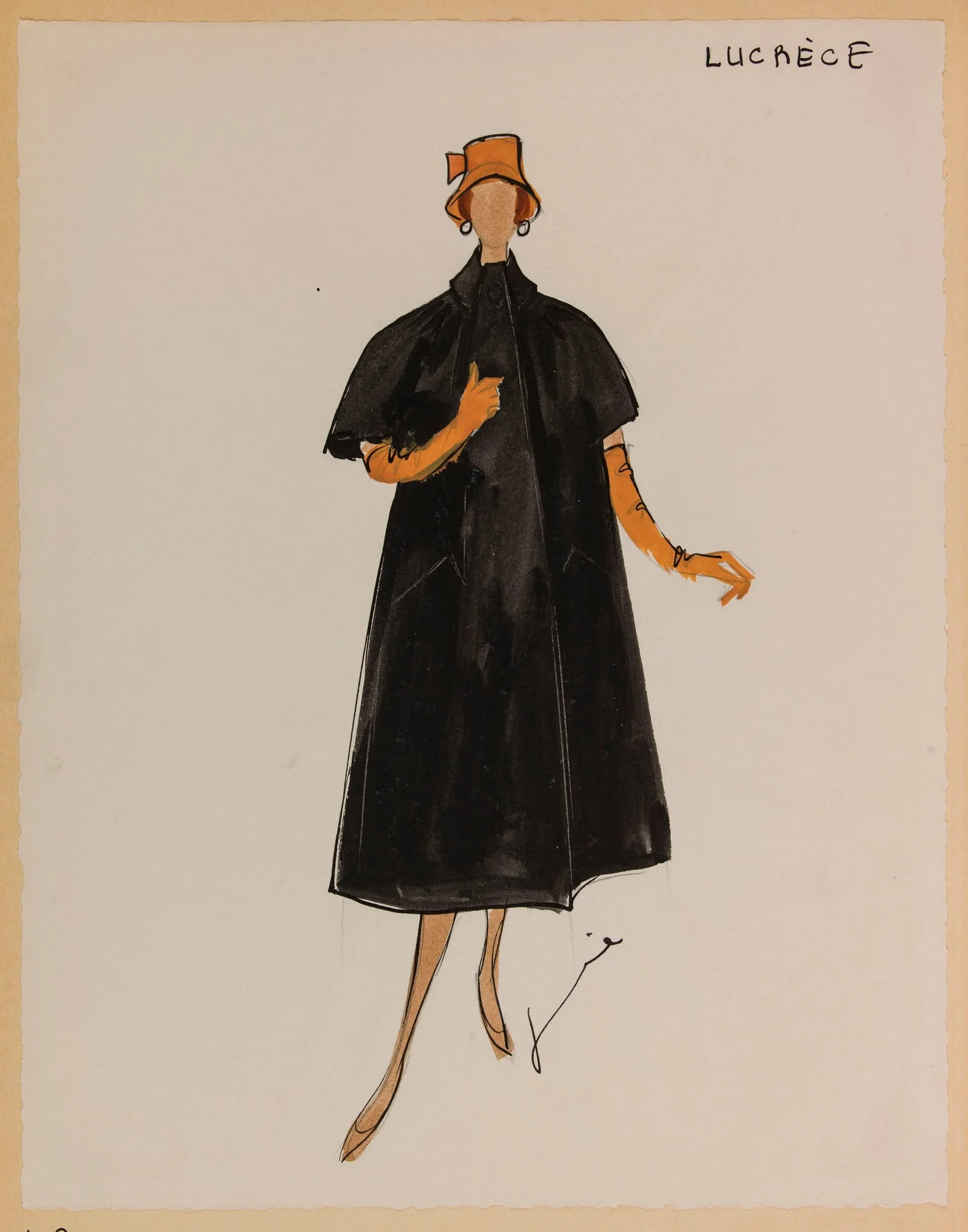 Lucrèce, by Carven, 1956