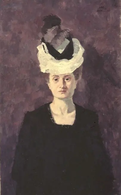 Porträt of Minna Beckmann-Tube