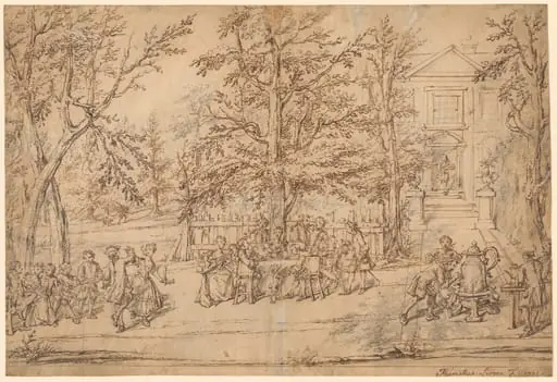 Garden Party at a Country House