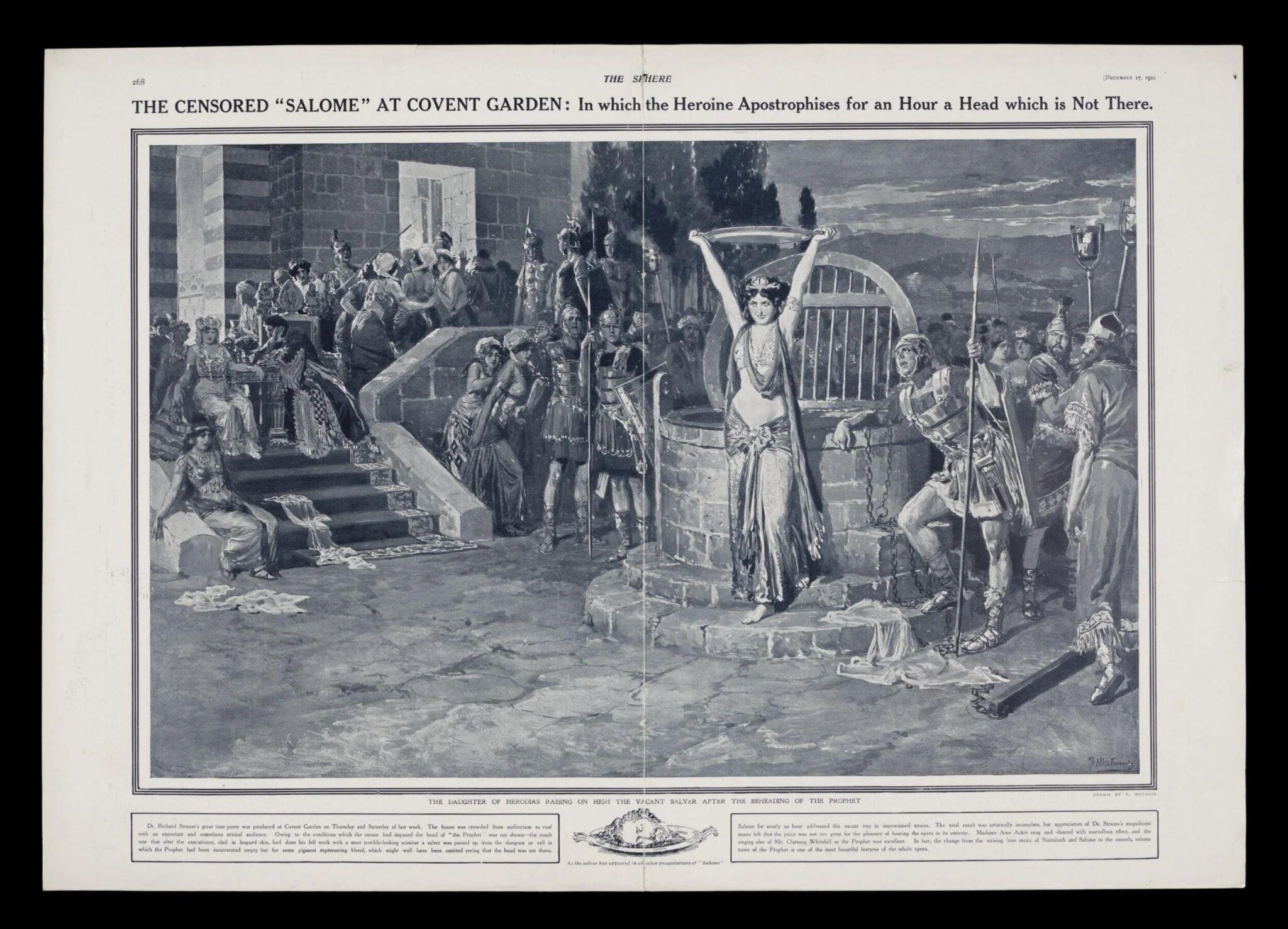 H Beard Print Collection, by Fortunino Matania, 17