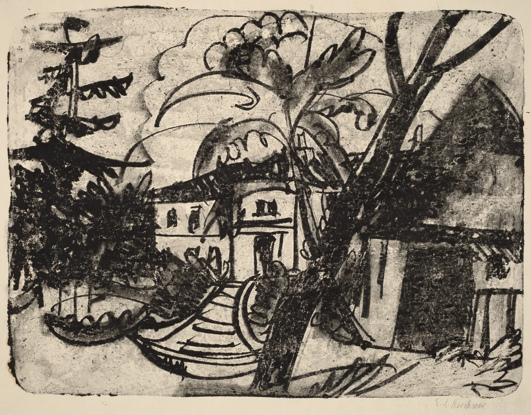 Danish Farm with Manor House