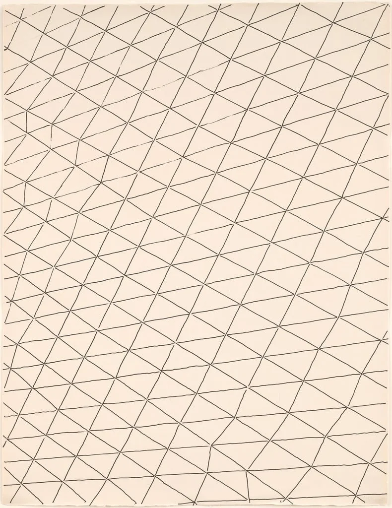 Untitled, by Gego, graphite, 1969