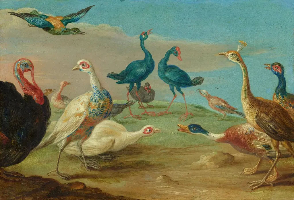 A Landscape with Birds