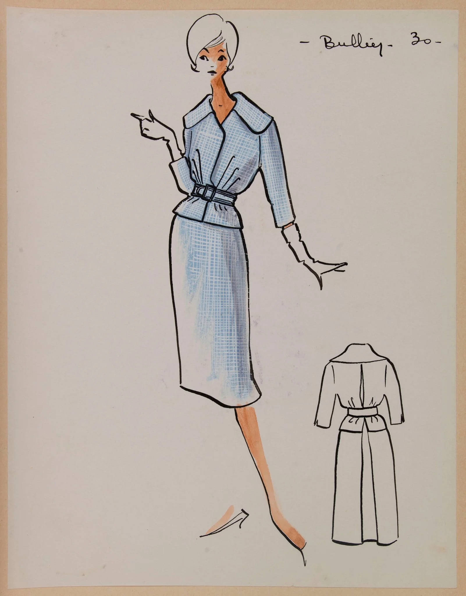 Bullier, by Carven, 1958