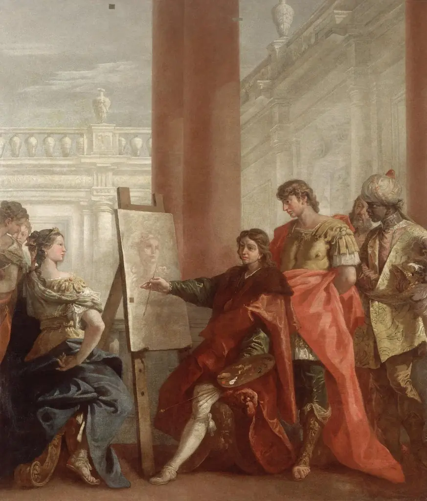 Apelles Paints Campaspa