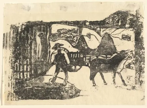 The Ox Cart (Le char a boeufs)