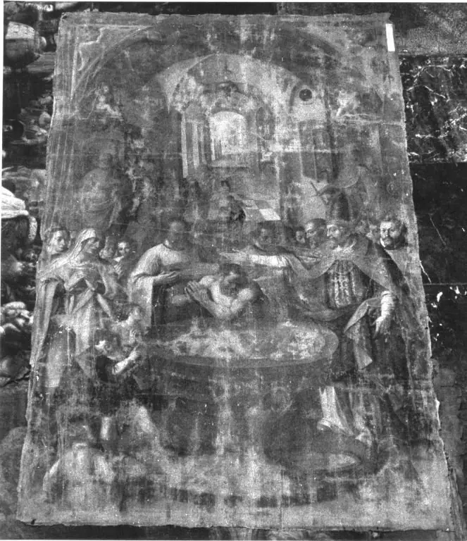Baptism of St. Augustine by St. Ambrose